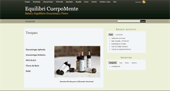 Desktop Screenshot of equilibricuerpomente.com